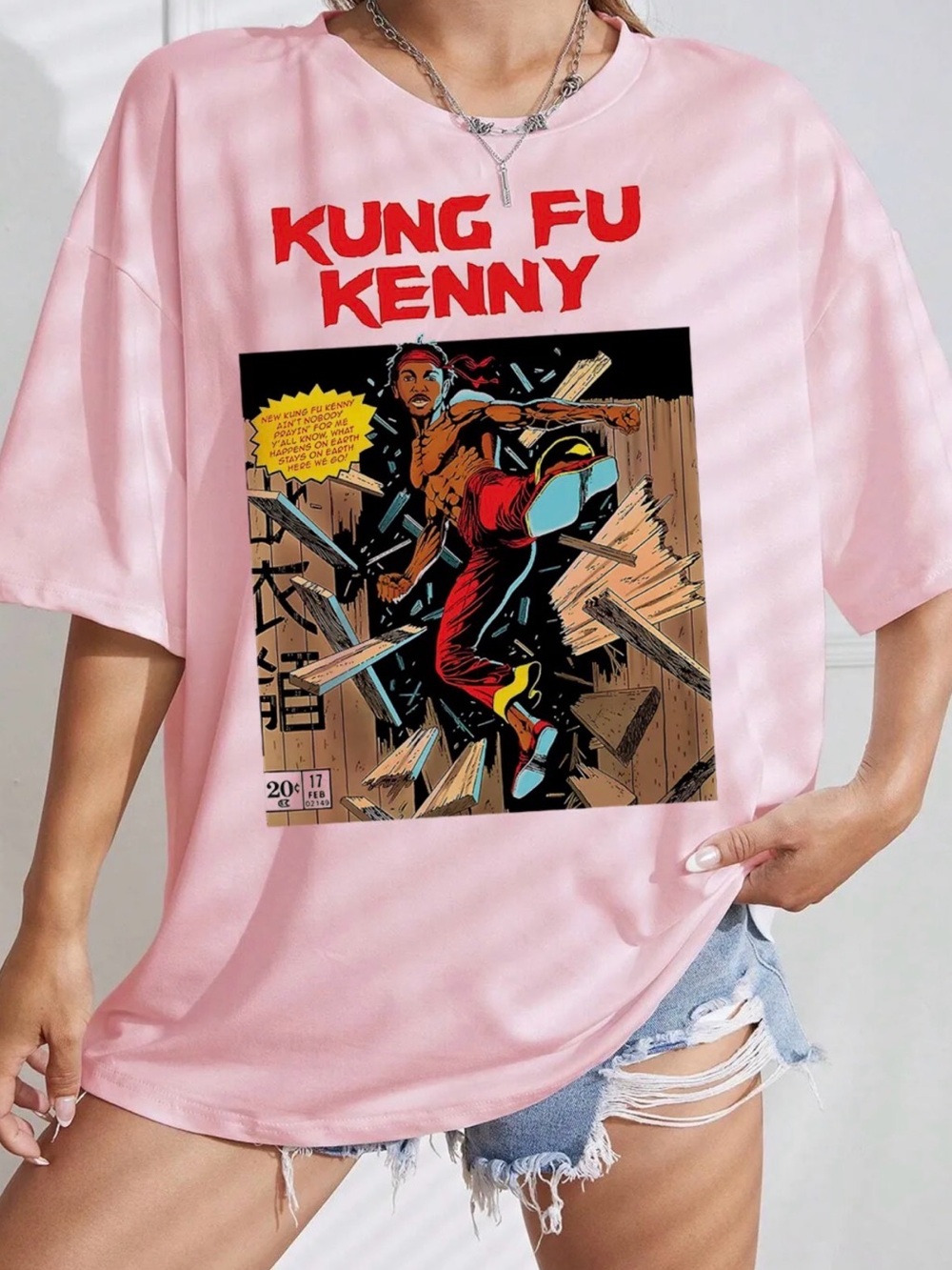 Kendrick Lamar Kung Fu Kenny Graphic Tee